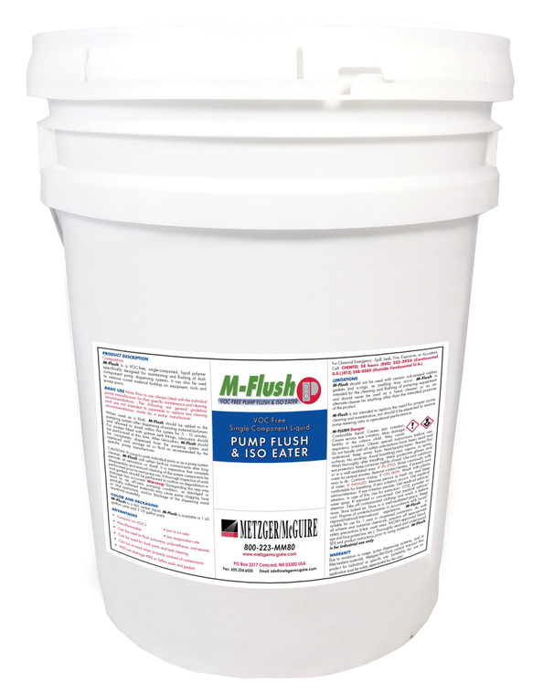 METZGER MCGUIRE M-FLUSH 5 GALLON PAIL