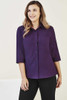 Biz Care Womens Easy Stretch 3/4 Sleeve Shirt CS951LT