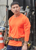 Syzmik Mens Hi Vis Long Sleeve Tee ZH390