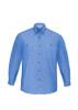 Biz Collection Mens Wrinkle Free Chambray Long Sleeve Shirt  SH112