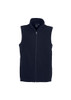 Biz Collection Mens Plain Micro Fleece Vest F233MN