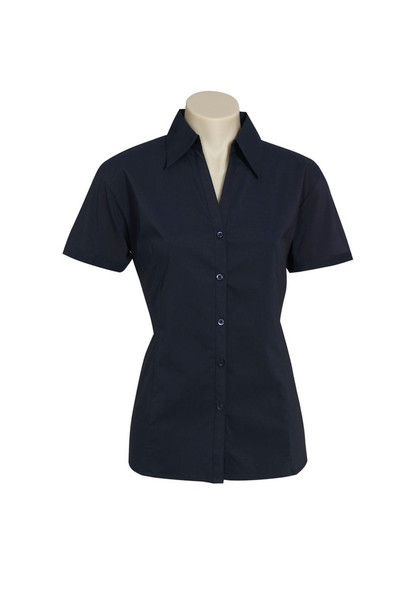 Biz Collection Ladies Metro Short Sleeve Shirt LB7301