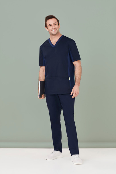 Biz Care Mens Riley Straight Scrub Pant CSP047ML