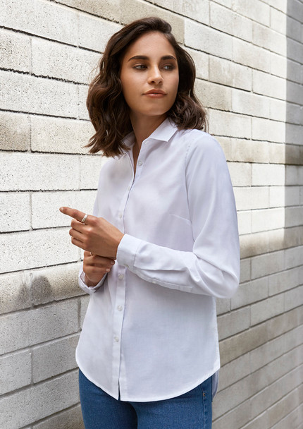 Biz Collection Womens Memphis Long Sleeve Shirt S127LL