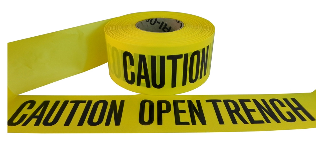 WOD Barricade Tape Open Trench Shop in Bulk Distributor Tape