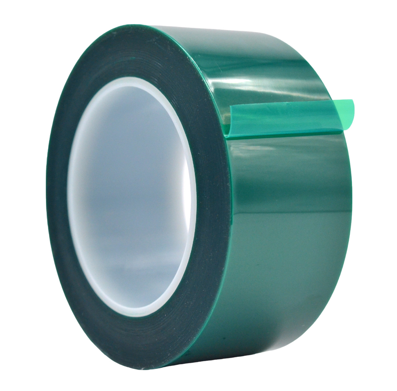2-mil Green Polyester Tape (PET) with Silicone Adhesive