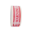 Carton Sealing Tape with "WARNING / AVISO" Imprinted Legend