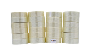 WOD Industrial Grade Uni-directional Filament Strapping Tape, 7.5 Mil, 60 yards per Roll, UFST75