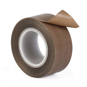 WOD Skived PTFE Tape 5 Mil, Silicone Adhesive - 36 yards, High Temp Resistant for Heat Sealing Bars and Jaws, SPTFE5