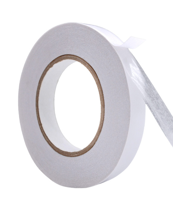 WOD Double Sided Tissue Tape 4.7 Mil, Acrylic Adhesive, Corrugators Flying Splice Tape, DCTT47A