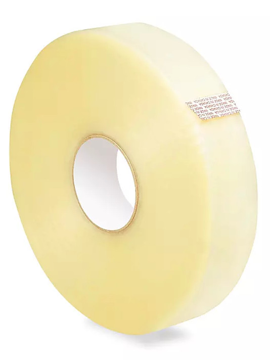 WOD Machine Carton Sealing Packaging Tape with Acrylic Adhesive - 1000 Yards, CSTWBA