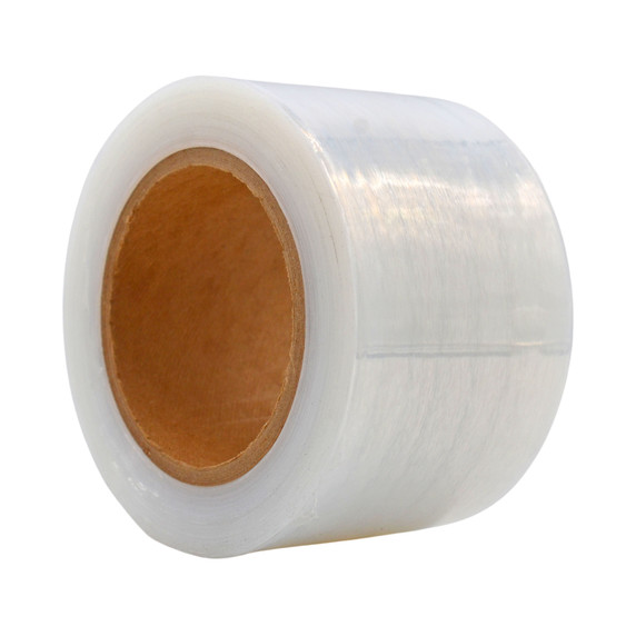 WOD Mini Stretch Wrap with Handle for Palletizing, Shipping, or Moving - 80 Gauge, 1000 feet per Roll, SFCB80