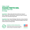 TropiClean Fresh Breath Clean Teeth Gel For Dogs - Peanut Butter