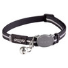 Rogz Alleycat Safeloc Cat Collar Black