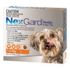 Nexgard Orange 2-4kg Very Small Dogs