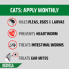 Neovela Flea And Worming for Cats (Selamectin) - 2.6kg to 7.5kg (4 Pack)