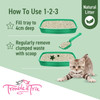 Trouble & Trix Natural Tofu Cat Litter Pellets - How To Use