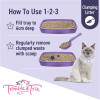 Trouble & Trix Clumping Odour Neutralising With Baking Soda Cat Litter - How To Use