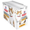 Hill's Science Diet Neutered Cat Young Adult Chicken Wet Cat Food (12 x 85g pouches)