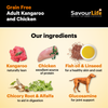 SavourLife Grain Free Australian Kangaroo & Chicken Adult Dry Dog Food