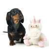 FuzzYard Electra the Unicorn Plush Squeaker Toy for Dogs (Small)