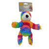Snuggle Buddies Sloth Plush Squeaker Dog  Toy Rainbow (Small)