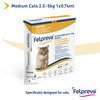 Felpreva Spot on for Medium Cats >2.5kg-5kg