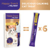 Feliway Happy Snacks Tasty Calming Treat For Cats (6 x 15g)
