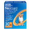 Nexgard Spectra Orange 1.35kg-3.5kg