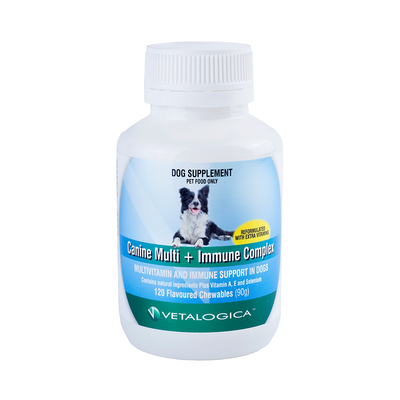Vetalogica Canine Multi + Immune Complex (120 chews)