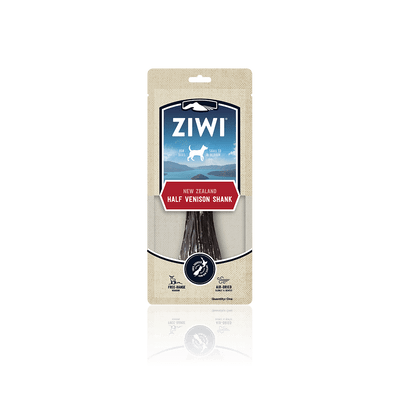 ZIWI Peak Oral Chews For Dogs Deer Shank Half