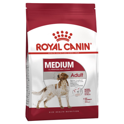 Royal Canin Medium Adult Dry Dog Food - Front