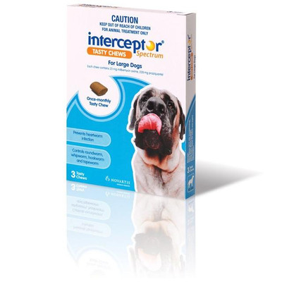 Interceptor Blue 22-45kg Large Dogs