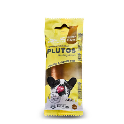 Plutos Cheese & Chicken Long Lasting Dog Treat - Small