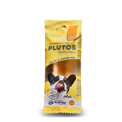Plutos Cheese & Peanut Butter Long Lasting Dog Treat - Small