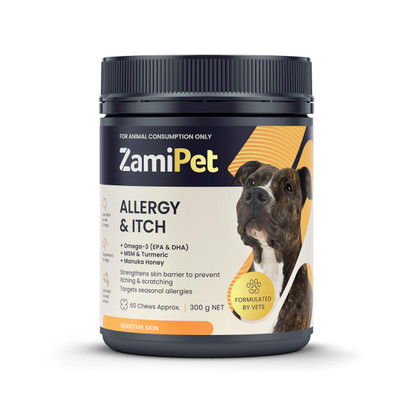 ZamiPet Allergy & Itch for Dogs - 60 Chews (300g)