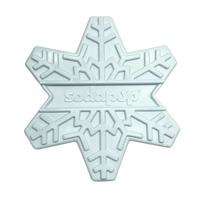 SodaPup Nylon Snowflake  Chew Toy for Dogs