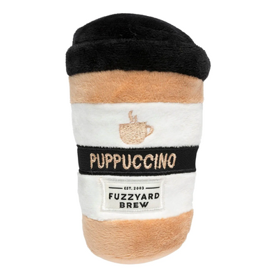 FuzzYard Take Away Coffee Plush Squeaker Toy for Dogs