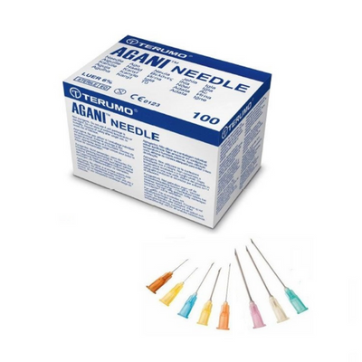 Terumo Agani Hypodermic Needles 22G 3/4 Inch (100 needles)