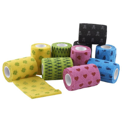 Kruuse Fun-Flex Pet Bandages Assorted Patterns 10cm (10 Rolls)