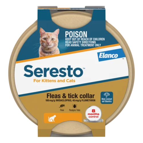 Seresto Cat 8-Month Flea & Tick Collar