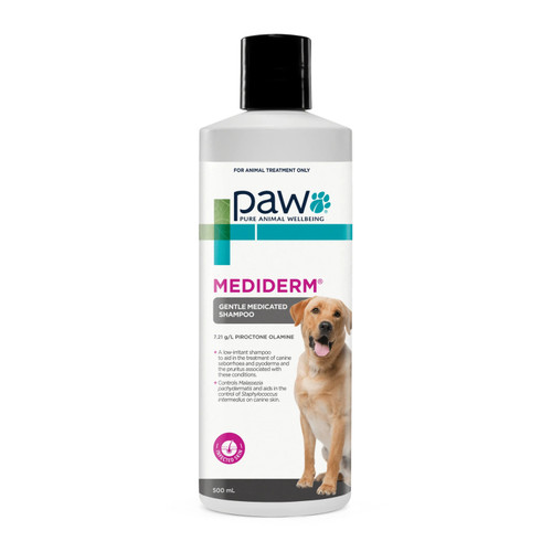 PAW Mediderm Gentle Medicated Shampoo - 500ml