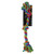 Scream 3-Knots Rope Toy Multi-colored Dental Dog Toy 38cm - with tag