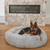 Sash Calming Dog Bed Light Grey - XL 120cm