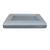 Sash Orthopedic Memory Foam Bed Light Grey