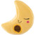 ZippyPaws Zippy Burrow Moon and Stars Interactive Squeaker Dog Toy 