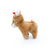 ZippyPaws Holiday Reindeer Plush Squeaker Toy for Dogs