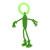 Scream Rope Man with TPR Head Loud Green (30cm)