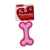 Yours Droolly Playmates Teethers Dental Bone Massager Pink (Medium)