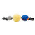 ZippyPaws RopeTugz Solar System Interactive Durable Rope Toy for Dogs